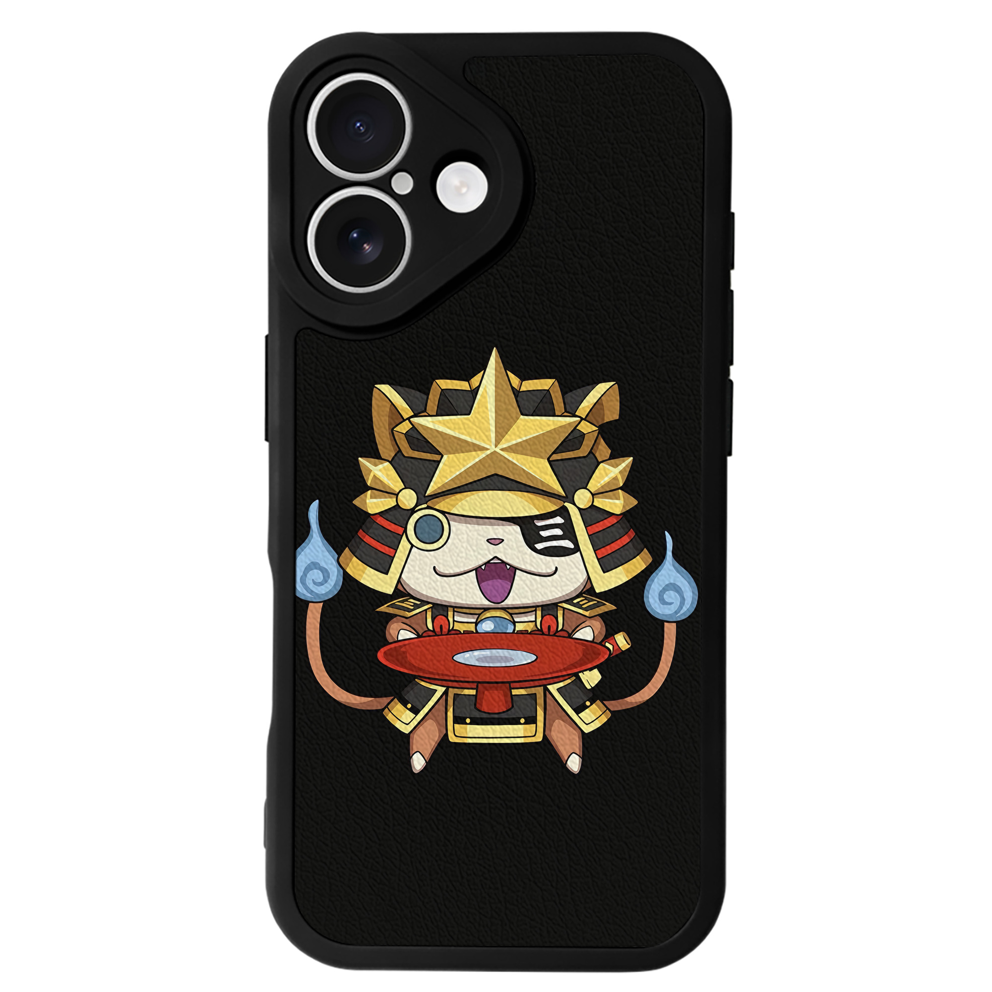 （画像用） 妖怪ウォッチ Yo-kai Watch 【iPhone 16シリーズ対応】シリコンスマホケース（レザー調） 材質：シリコン